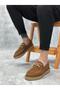 Natural Leather Powder Laced Rubber Handmade Espadrille Sole Tan Color Men's Shoes - 2