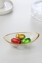 Art - 6 Pieces Glass Mini Oval Bowl - Turkish Delight Bowl - Jam Bowl - Snack Bowl - Sugar Bowl - Sauce Bowl - 2