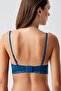 Push up Lace Detailed Bra C18395 Petrol - 4