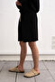 شورت أسود برباط على الخصر - 5
