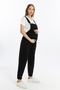 Johana Maternity Jeans Salopet - Black - 5
