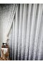 New Design Top Colorful Grey-Anthracite-Smoked Sprinkled Tulle and Right/Left Set Tulle Background Curtain - 4