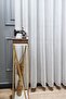 Farbateks New Modern 3-Layer Tulle Curtain with Knitted Stripes - 6