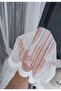 Farbateks Dikim Broken Line New Design Tulle 2-Layer Pleated Non-Ironing Non-Crinkle Tulle - 2