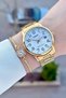 Case Steel Cord Steel Calendar Numeral Women's Wristwatch - 5