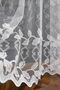 Leaf Pattern Design Embroidered Living Room Living Room 1e 2 Pleated Tulle Curtain - 3
