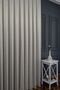 Gold Gold Color Glitter Steel Style Design Tulle 1/2 Layer Pleated Tulle Curtain - 5