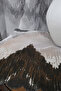 Harmony Gray Anthracite Black Smoked Tulle New Fashion Design 1e 3 Layers Pleated Tulle - 5