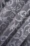 Classic Shawl Pattern Gray Smoke Color Pattern Design 1e3 Layer Pleated Tulle Curtain - 5
