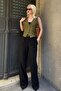 Khaki Women's Vest Mg2334 - 6