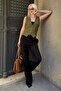 Khaki Women's Vest Mg2334 - 3