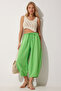 Linen Shalwar Trousers - Green Ldz0028