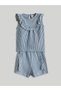 Trendlucky Striped with Difference Color Baby Girl Blouse and Leggings 2-Piece