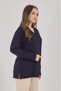 Women's V-Neck Lycra Daily Seasonal Mother Combed Cotton Blouse - 5