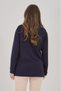 Women's V-Neck Lycra Daily Seasonal Mother Combed Cotton Blouse - 3