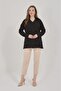 Women's V-Neck Lycra Daily Seasonal Mother Combed Cotton Blouse - 6