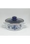 18 cm 2 Liter Poppy Enamel Pot