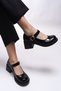 Kyslanna Women's Loafer 0012503   Black Patent Leather - 3