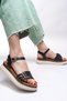 Fhalaurel Women's Sandals 0012603 Black - 4