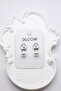 Women's Earrings Convex Plate Pearl 3cm Earrings - 3