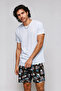 Men's Swimwear-Sea Shorts / Lace-Up and Zippered Pocket / Different Color and Pattern Options / New Trend - 2