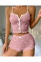 Women's Heart Shorts Set