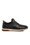 Black Genuine Leather Men's Casual Shoes 5Y2119-2304 m