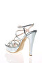 Women's Platform Stone Evening Dress Shoes - 4