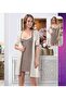 Derya Kurşun Women's Patterned Dressing Gown Set of 2
