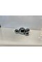 Mozart Metal Button Handle Chrome Tv Unit Cabinet Door Modern Drawer Furniture Bedside Table with Single Hole - 4