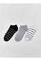 Lcw Eco Striped Women's Booties Socks 3-Pack (S5)