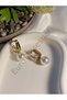 Stylish Pearl Detailed Steel Earrings