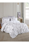 Ranforce Arabella Single Bed Sheet and Duvet Cover Set |   100% Cotton Ranforce - 3
