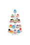 Plastic cupcake stand