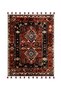 Royal Ethnic Motifs Patterned Tassel Detailed Woven Base Decorative Carpet Royal42 - 2