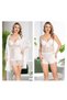 Women's Satin 6-Piece Lace Bridal Dowry Set Jl.4R.8K1.Mk