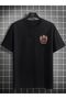 Unisex Stylish Comfortable Oversize Cotton Crew Neck T-Shirt with Special Design Code 48261 - 2