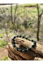 Amour Black Bracelet/Achate(Stress)-Malahit(Confidence)-Hematite(Blood) - 2