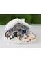 3.8cm Miniature Stone Knitted House Silicone Mold K-146, Scented Stone Soap Gypsum Candle Mold - 3