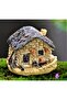 3.8cm Miniature Stone Knitted House Silicone Mold K-146, Scented Stone Soap Gypsum Candle Mold