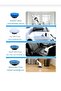 Electric Cleaning Brush with 9Pcs Different Head- for Many Cleaning Duties in Kitchen, Bathrooms - 4