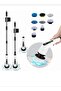Electric Cleaning Brush with 9Pcs Different Head- for Many Cleaning Duties in Kitchen, Bathrooms