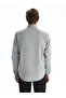 Slim Fit Long Sleeve Men's Shirt - 4