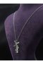 Windmill Figure Netherlands Windmill Symbol of Fortune Abundance Blessings Icon Steel Necklace - 6