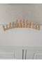 , 12 Li Raw Wood Family Set, Peg Doll