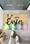Happy Easter, Inside and Outside Door Front Doormat, Modern Digital Printing Doormat, Themed Doormat
