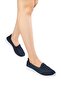 Orthopedic Women's Walking Shoes Dark Blue - White - 3