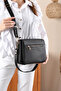 Women's Large Size Hand and Shoulder Bag with Print Detail - 8
