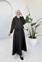 Black Scuba Skirt Stone Suit 32-3411 - 3