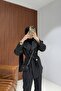 Black Trench Trousers Set 32-2237 - 3